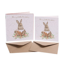 Load image into Gallery viewer, Merry Little Christmas Rabbit Cards
